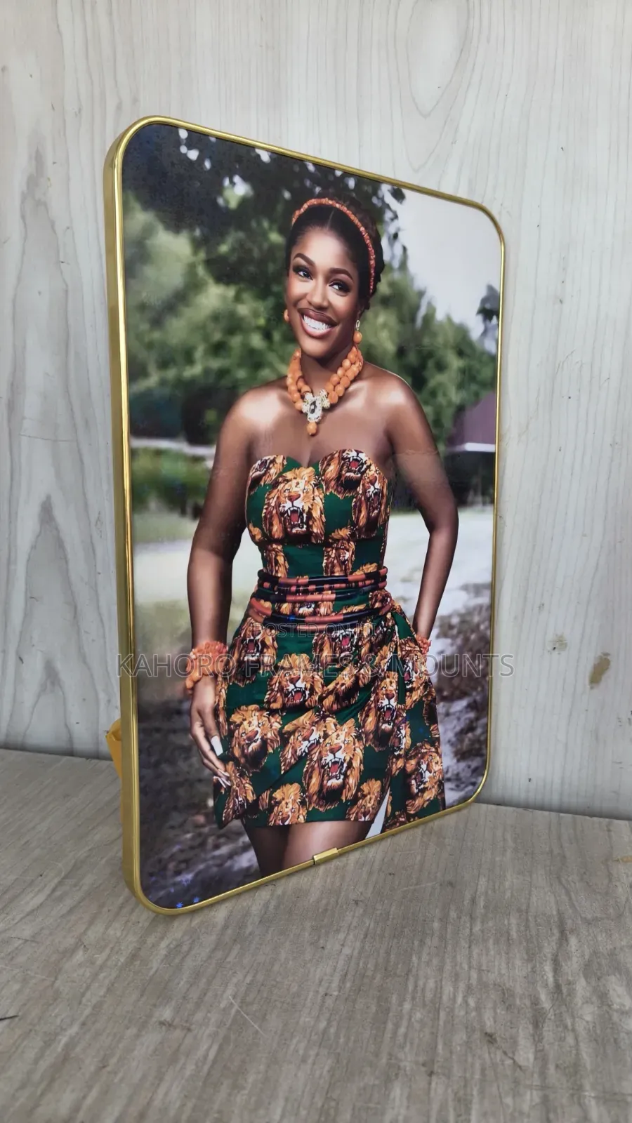 A4 Gold Edge Photo Mount