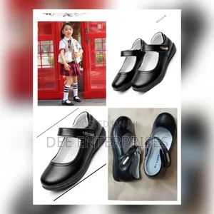 Girls Quality Leather Back to School Shoes
