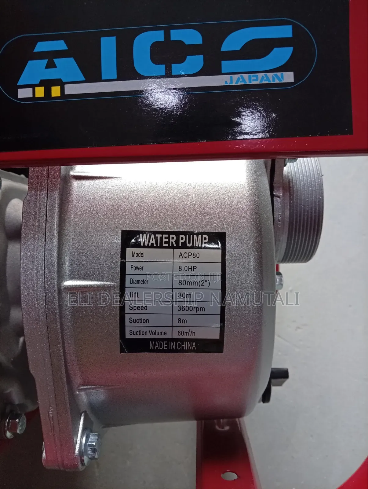 Aico Acp80 Water Transfer Pump – Fast, Durable, and Fuel Efficient