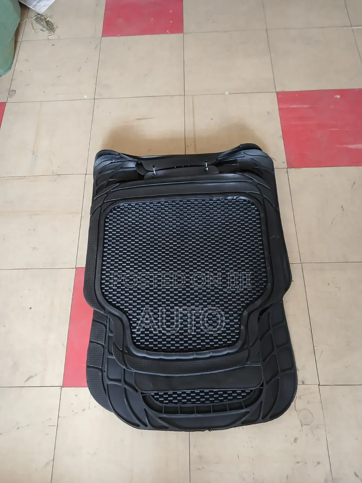 Black Anti-Slip Silicone Car Floor Mats for Sale | Universal