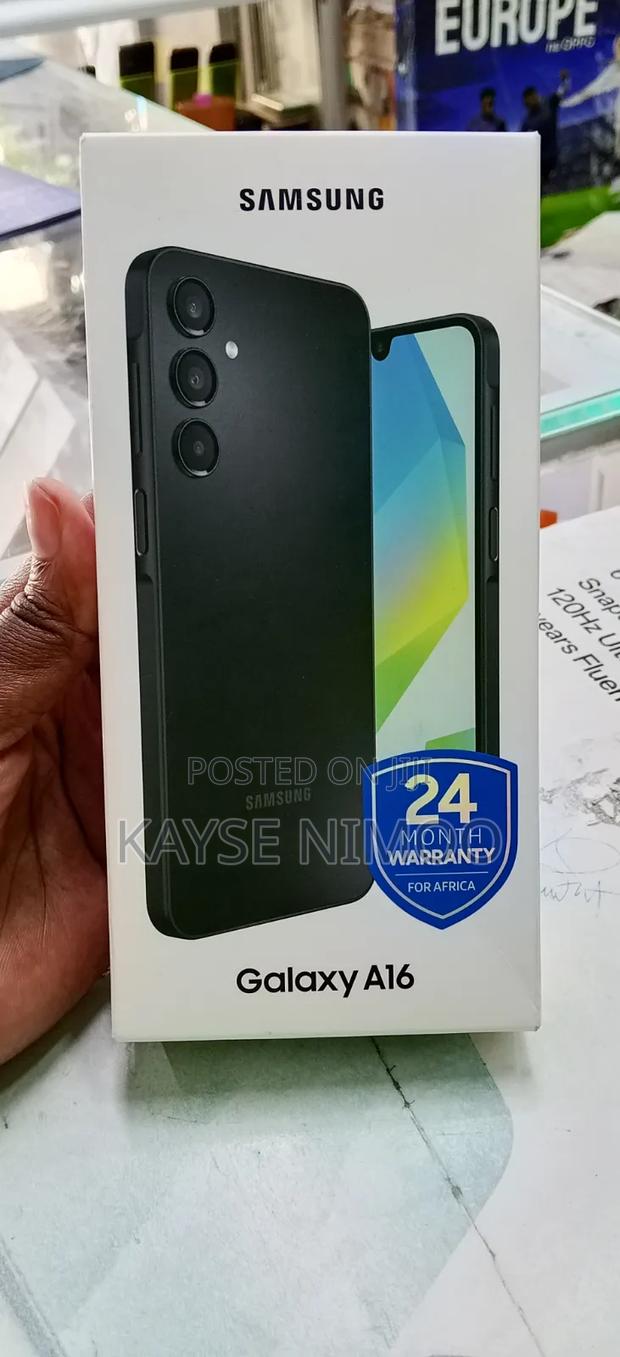New Samsung Galaxy A16 128 GB Black - thumbnail 2