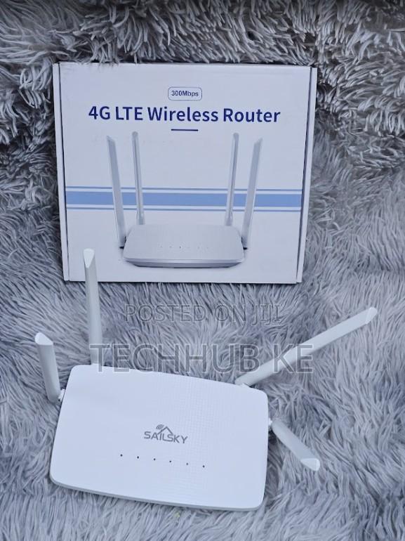 Sim Card Wifi Router 300mbps | 4g Lte Internet Router for Home Office
