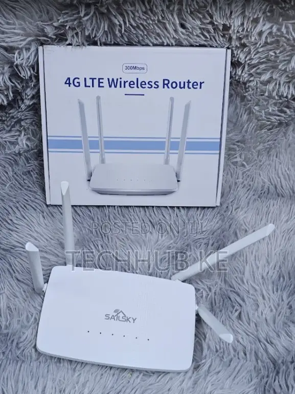 Sim Card Wifi Router 300mbps | 4g Lte Internet Router for Home Office