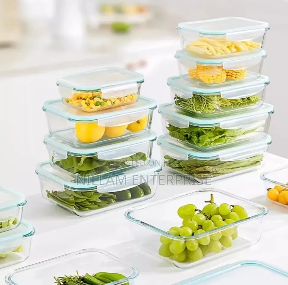 3pc High Borosilicate Food Containers*