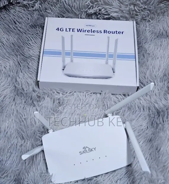300mbps 4g Lte Router With External Antennas | Fast Wireless Internet