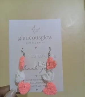 Heart Crochet Earrings