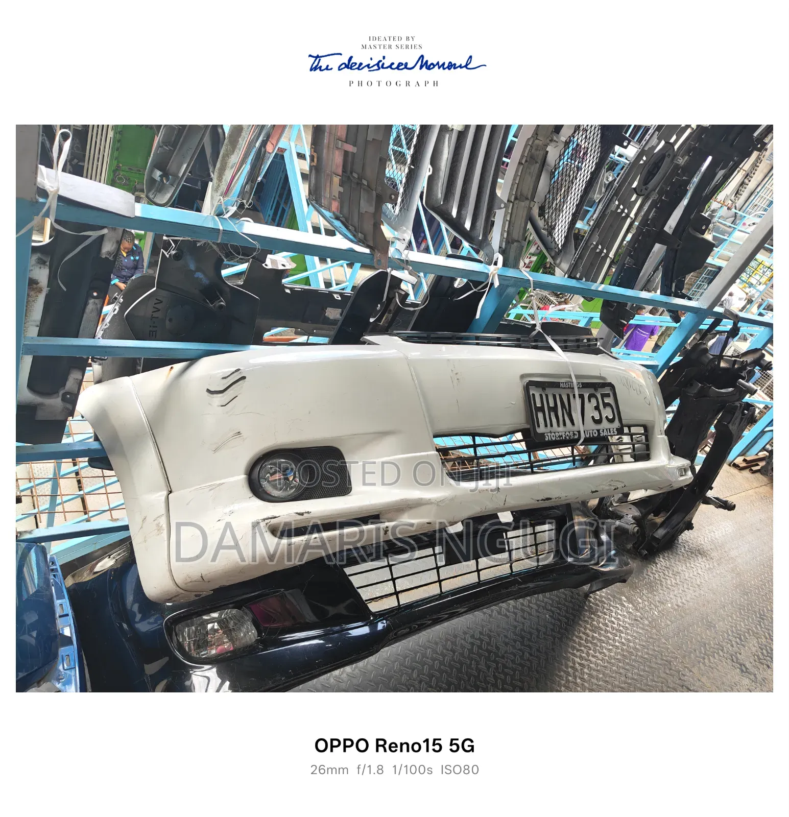 Wish Old Mode Front Bumper With Skirting 2002/2003