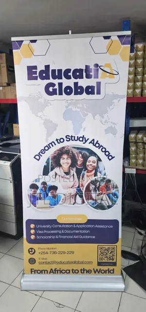Corporate Roll-Up Display Banners