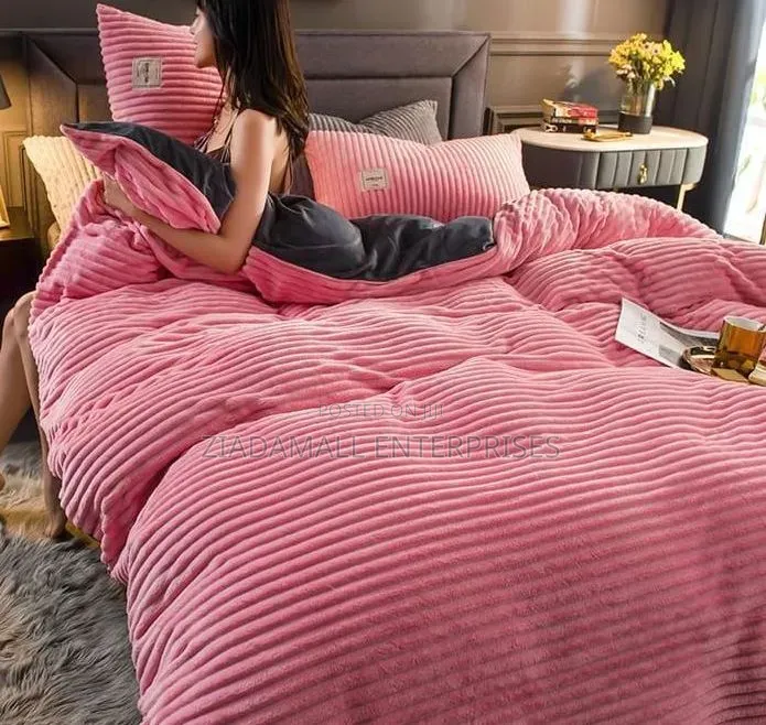 Tc Brand Luxury Velvet Duvet Set 6x7 – Complete 4-Piece Bedding Collec