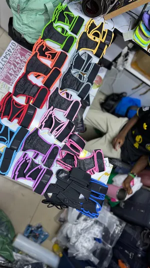 Open Fingerless Unisex Colorful Gym Work Out Gloves
