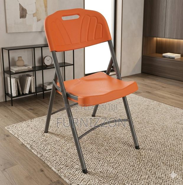 Portable Plastic Folding Chair for Outdoor Use