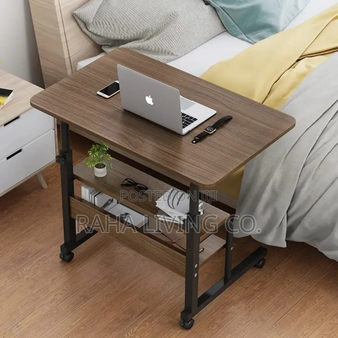 Heavy Duty Laptop Table On Wheels | 60x40cm | 2 Colours