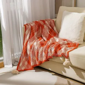 Bohemian Knitted Throw Blankets