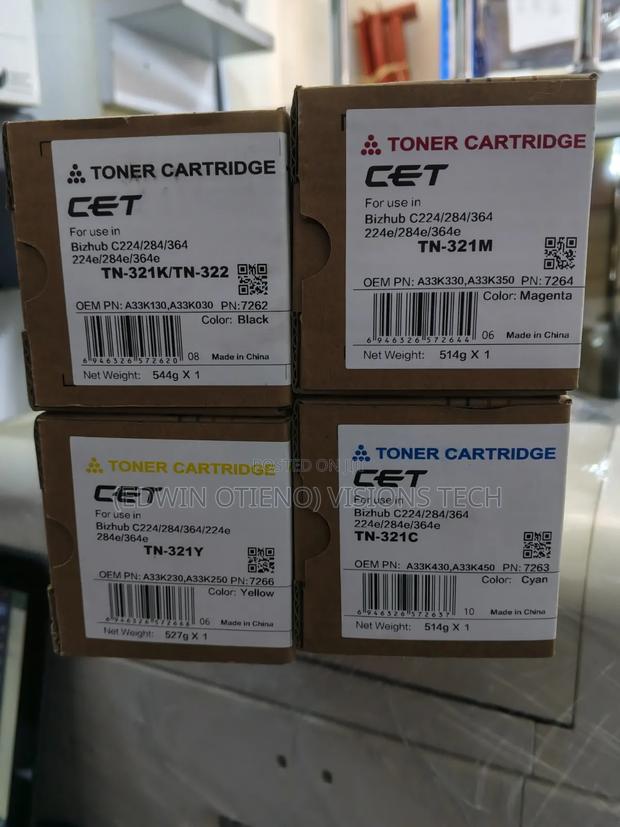 Cet Tn321 Toner for Bizhub C284e