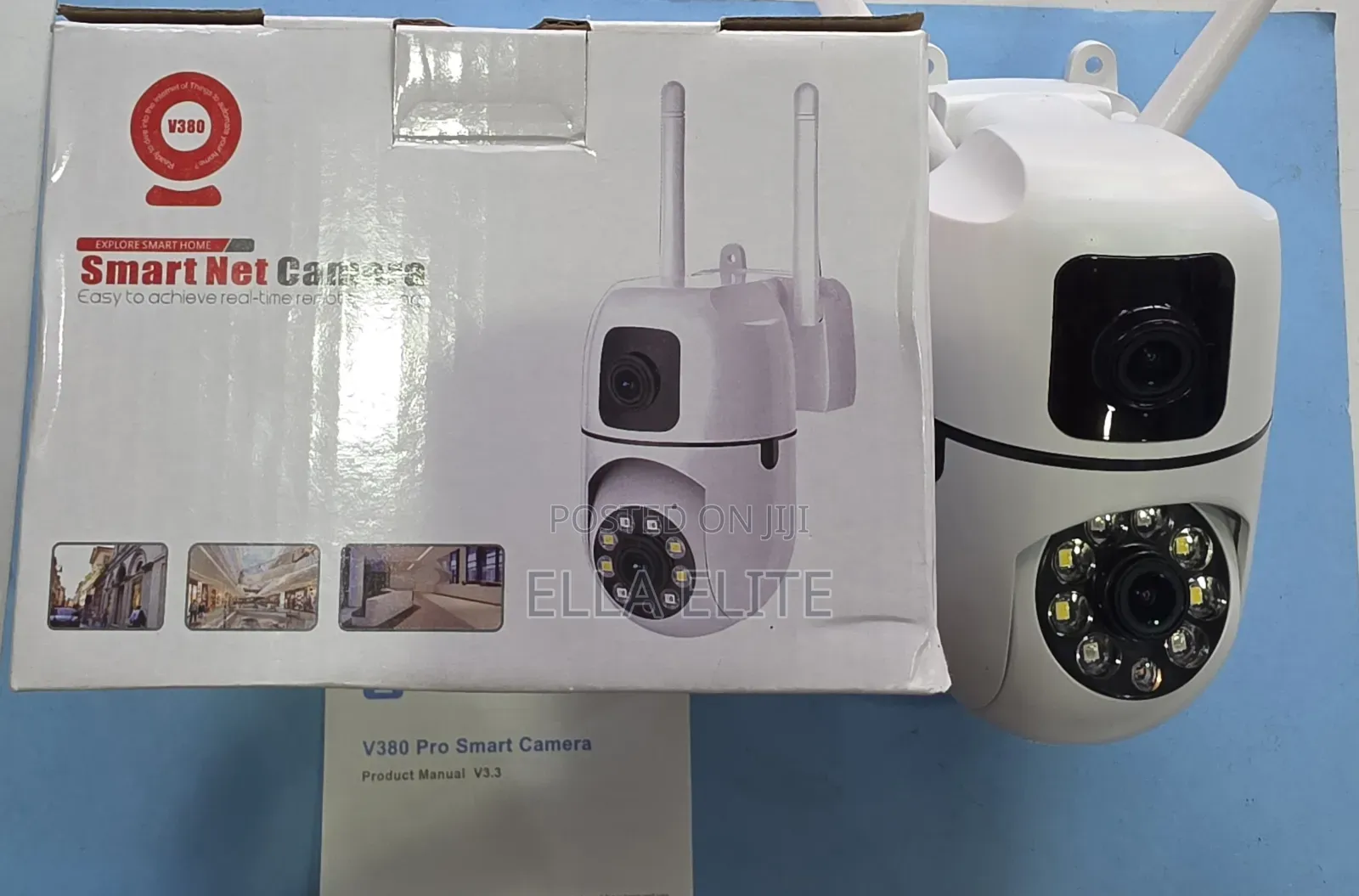 V380 Double Smart Camera PTZ 360