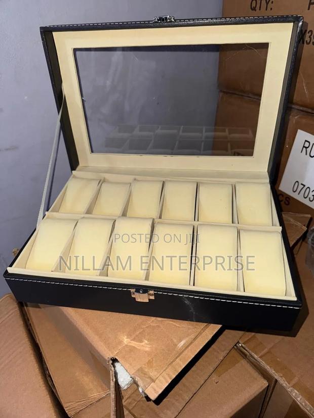 12 Slots Watch Organizer/ Storage Box* - thumbnail 3