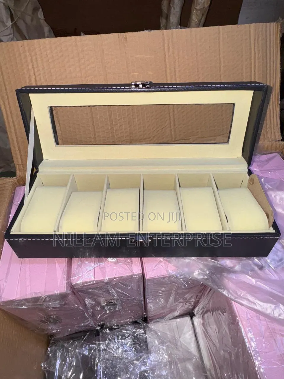 6 Slots Watch Organizer/ Storage Box*