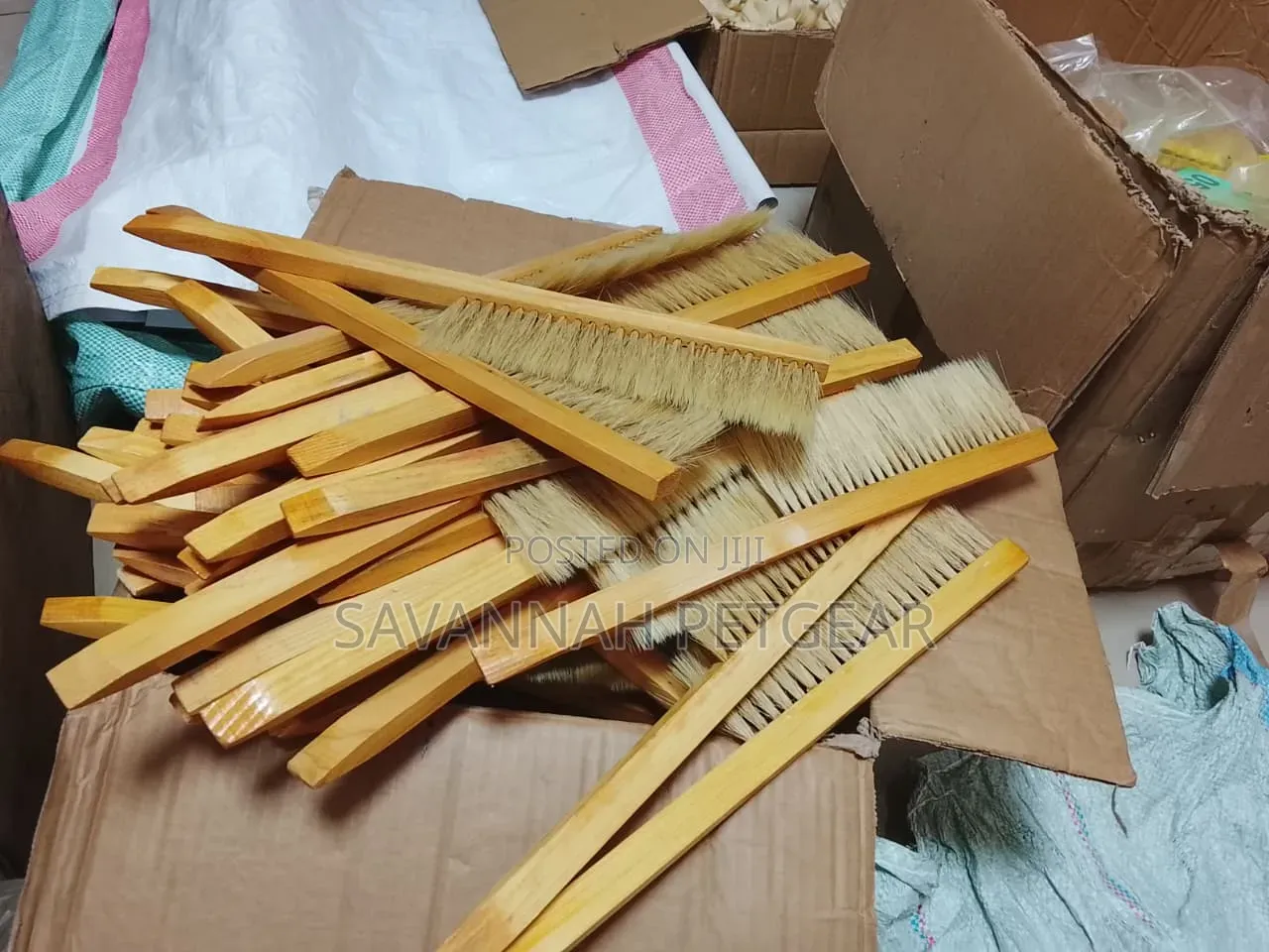 Wooden Soft-bristled Brushes For Removing Bees From Frames Hives