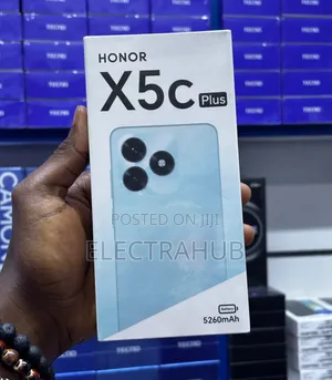 New Honor X5c Plus 128 GB Black