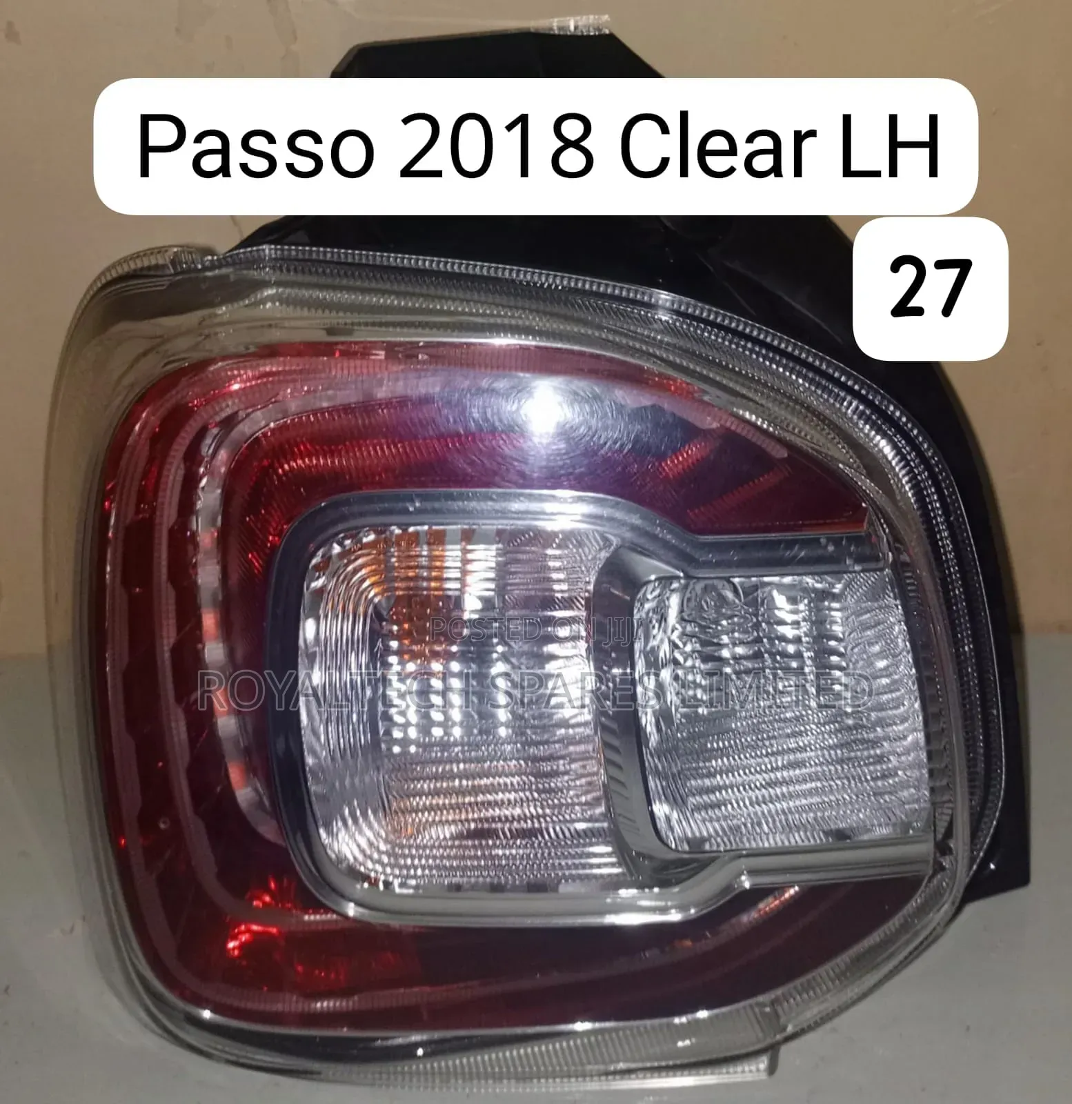 Passo 2018 Clear Left Side