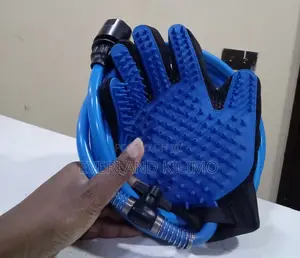 Pet Grooming Glove Brush Bathing Massage Gloves