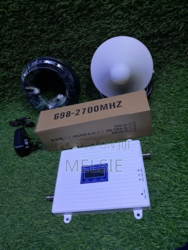 2g 3g 4g Network Amplifier System With Outdoor Antenna