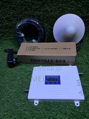 2g 3g 4g Network Amplifier System With Outdoor Antenna
