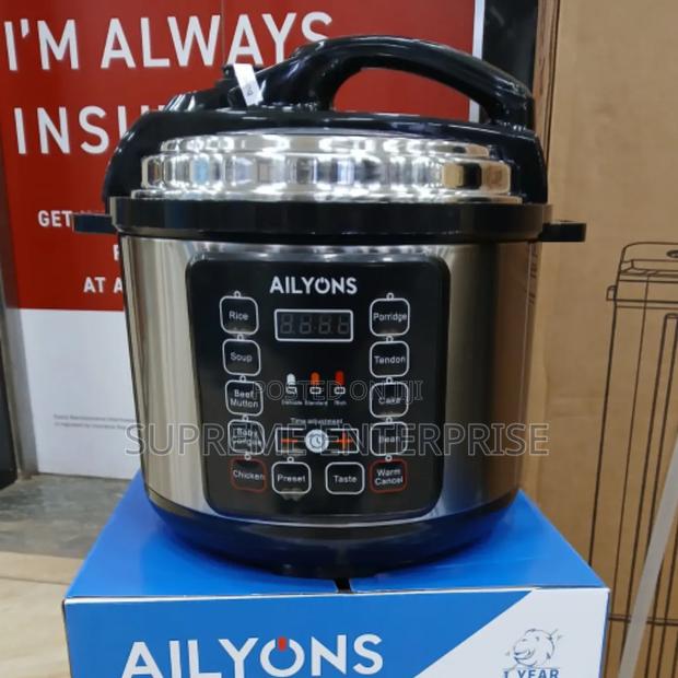 Ls-Al-5ltrs Ailyons Electric Pressure Cooker With 5 Litres