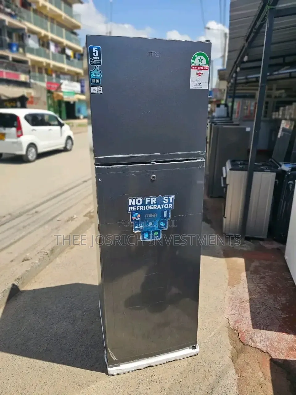 Mika Refrigerator 255 Litres No Frost Double Door