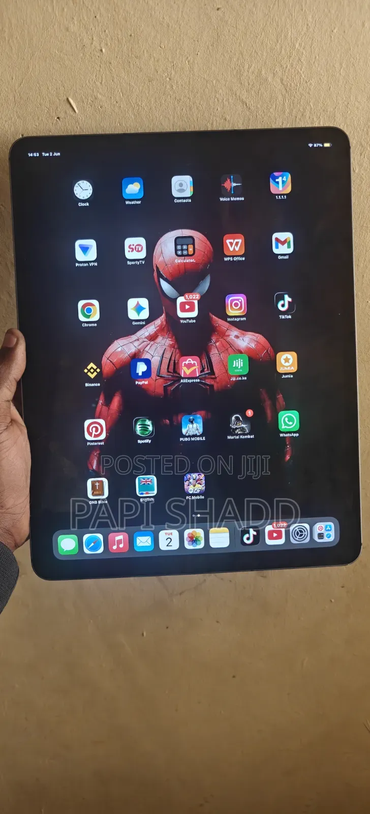 Apple iPad Pro 12.9 (2021) 128 GB Black