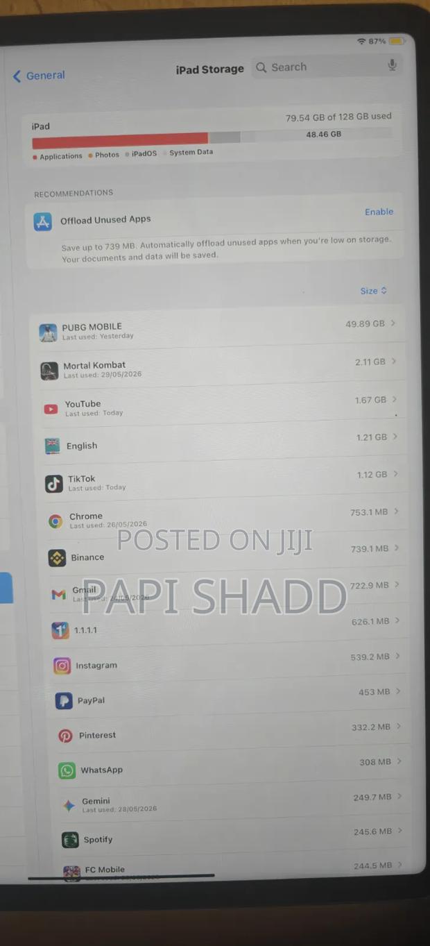 Apple iPad Pro 12.9 (2021) 128 GB Black - thumbnail 4