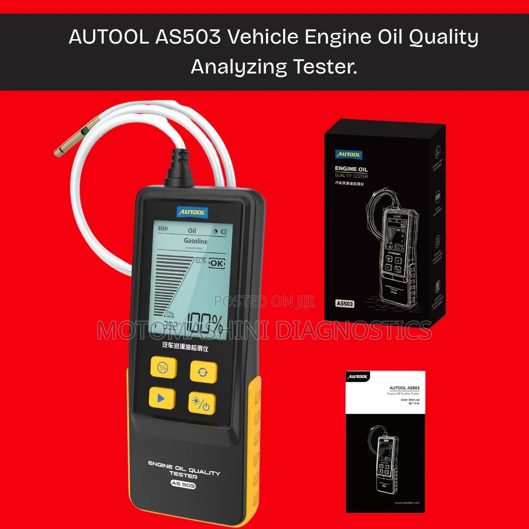 Autool As503 Vehicle Engine Oil Quality Analyzing Tester.