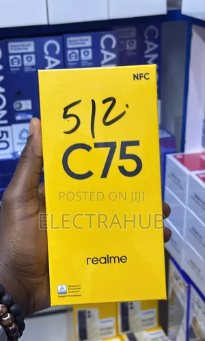 New Realme C75 256 GB Black