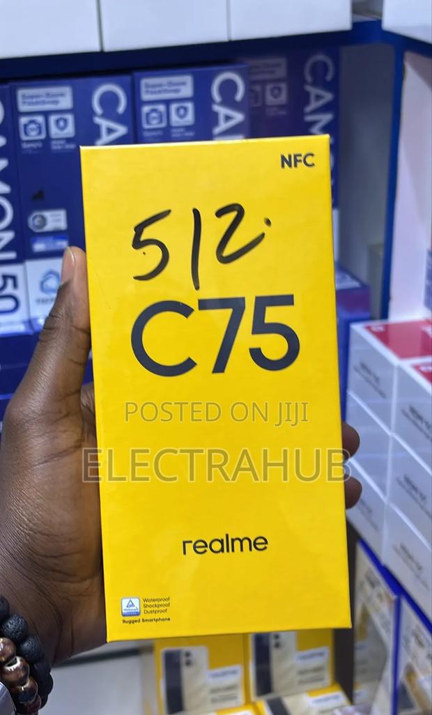 New Realme C75 256 GB Black