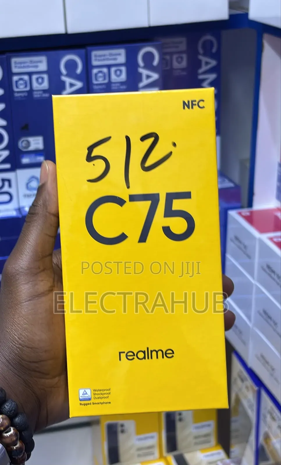 New Realme C75 256 GB Black