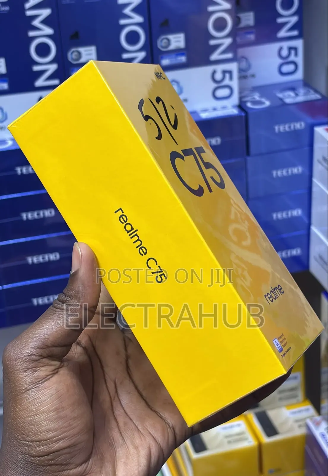 New Realme C75 256 GB Black
