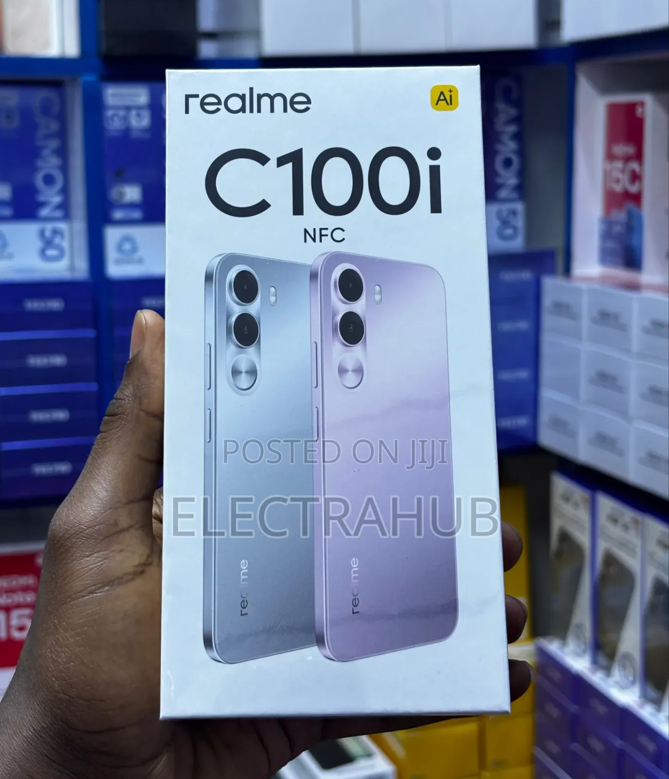 New Realme C100i 64 GB Black