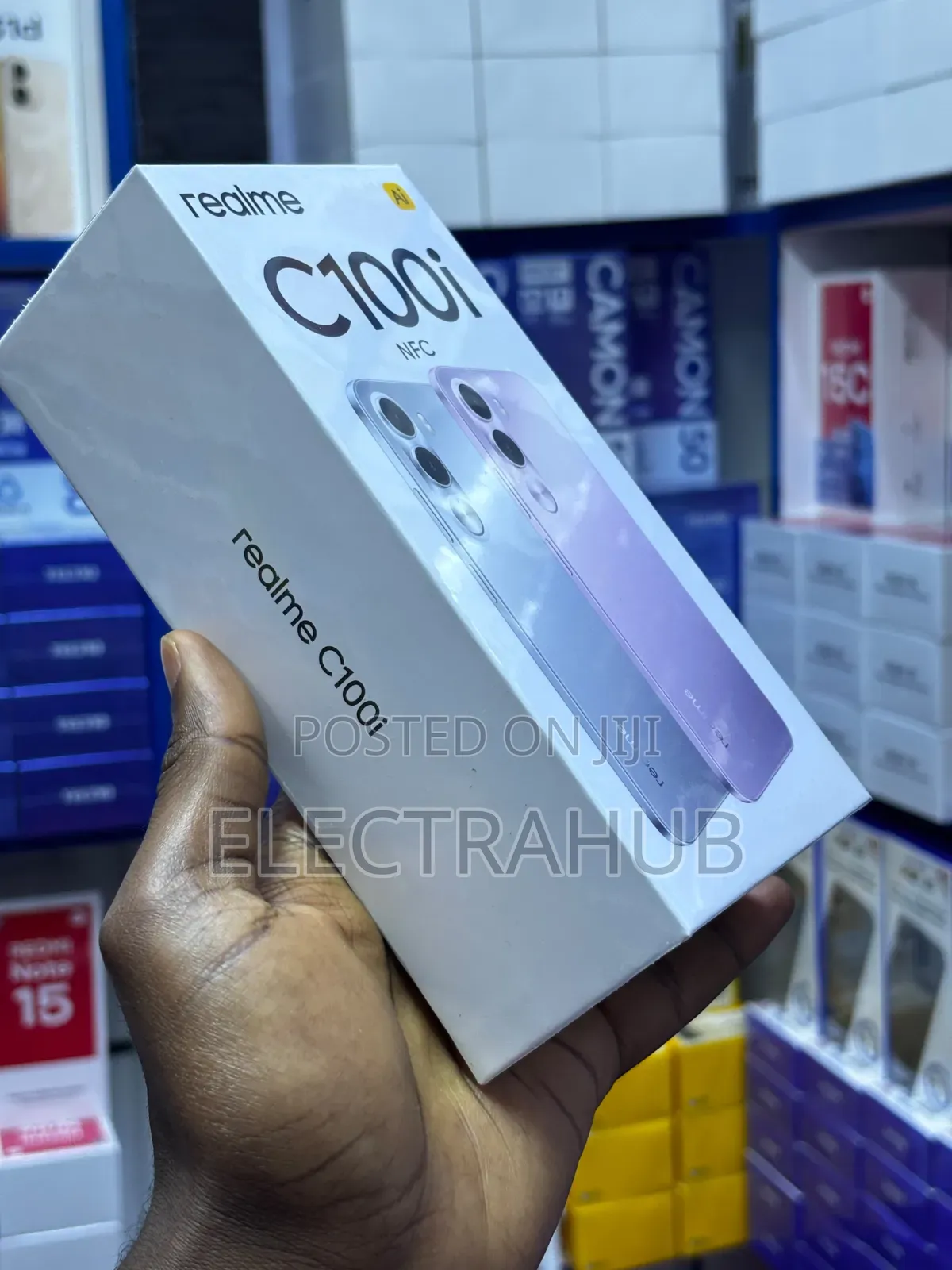 New Realme C100i 64 GB Black