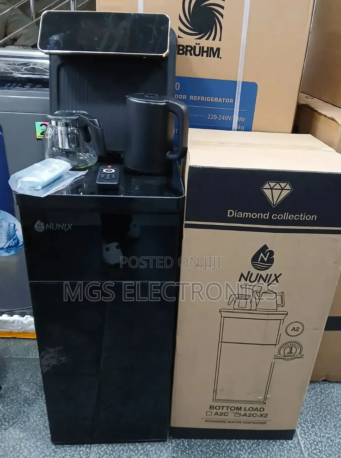 Nunix A2c-X2 Dispenser With Bluetooth and Fm