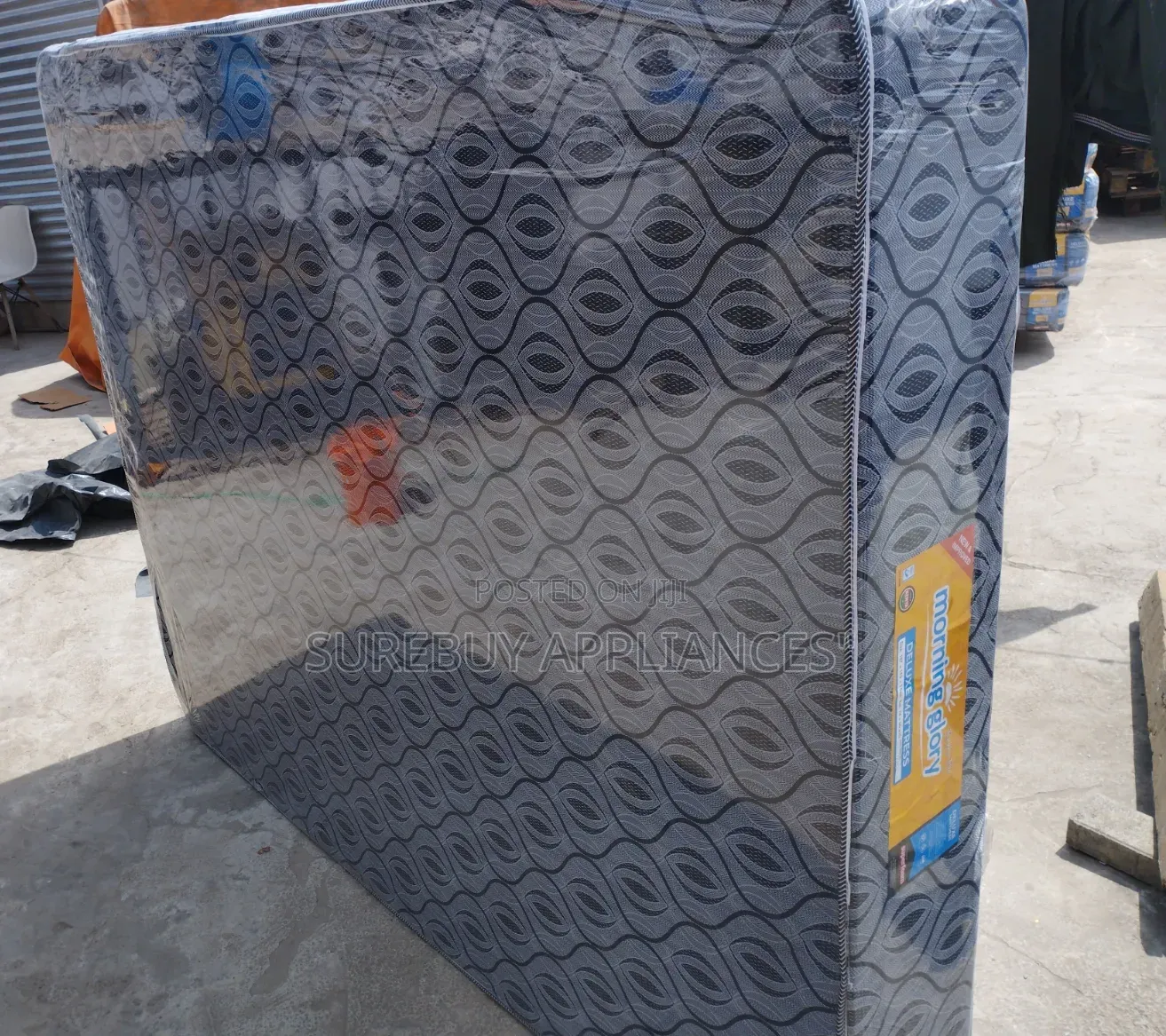 Morning Glory Plain Mattress 5x6x10 Inch Medium Density