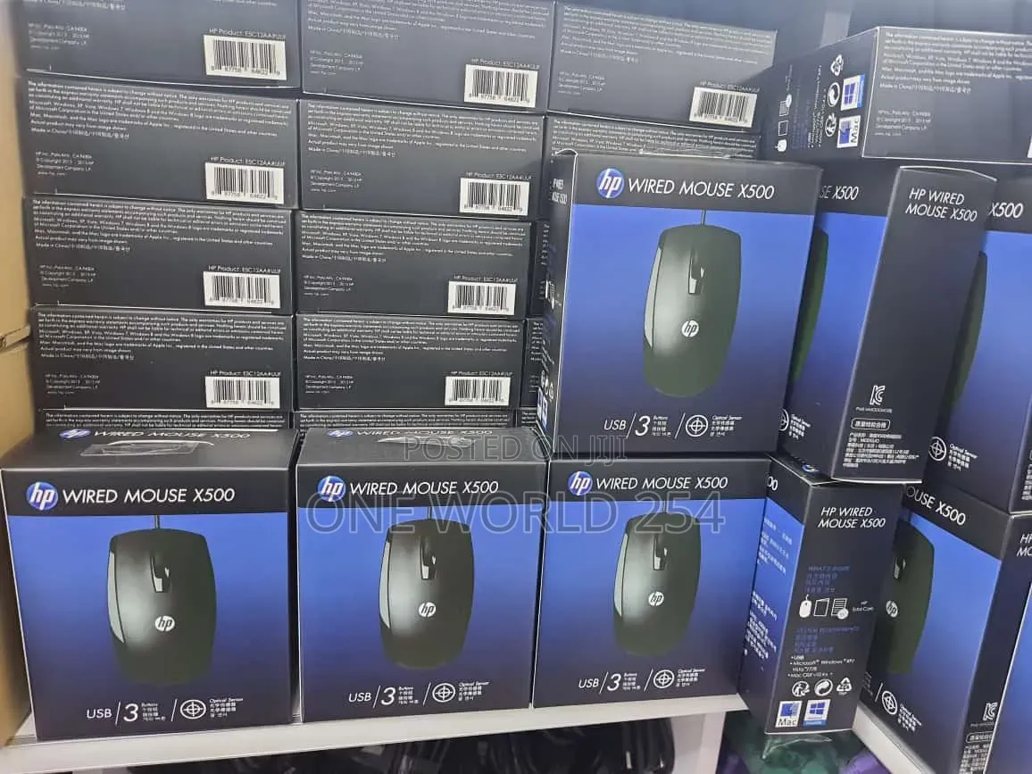 Hp X500 Usb Wired Mouse