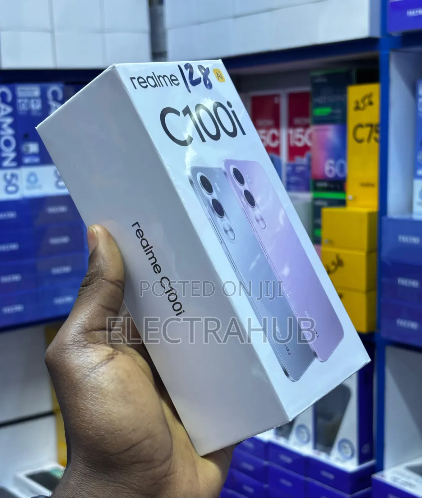 New Realme C100i 128 GB Black