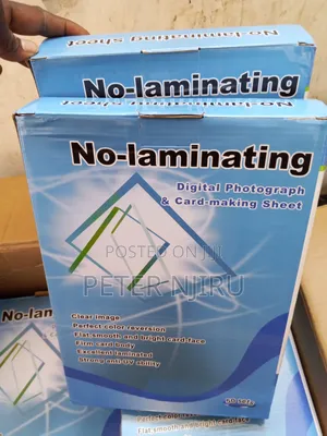 Card Making Sheet (No-Laminating ) 50 Sets