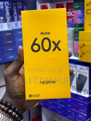 New Realme Note 60x 64 GB Black