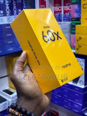 New Realme Note 60x 64 GB Black