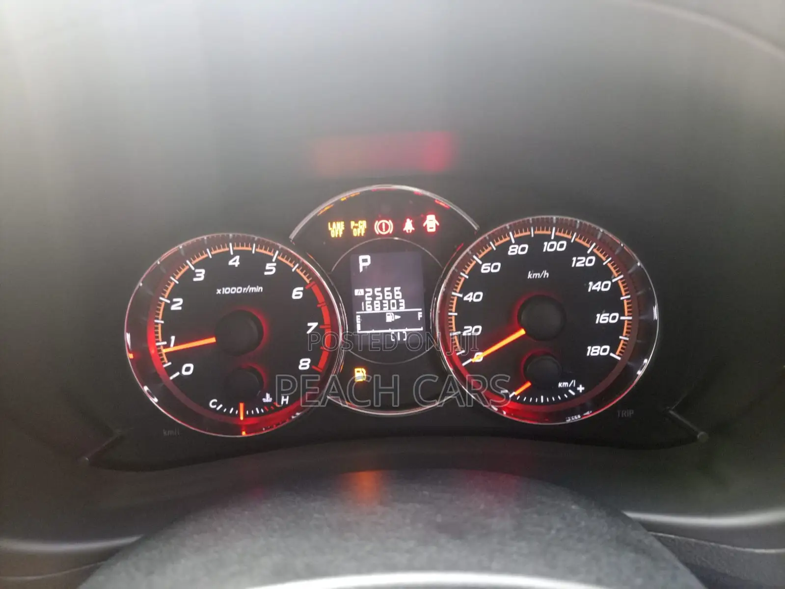 Subaru Exiga 2016 Gray