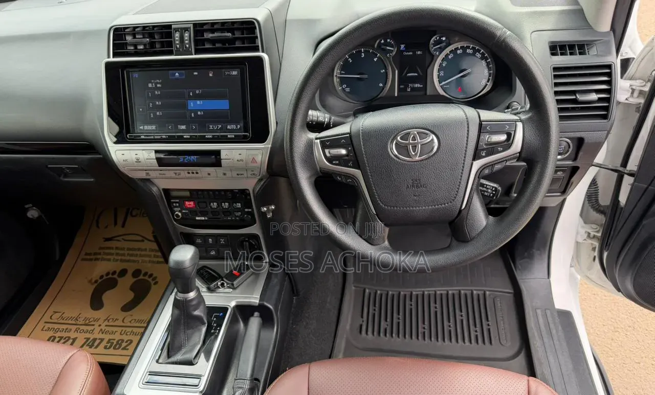 Toyota Land Cruiser Prado 2021 White