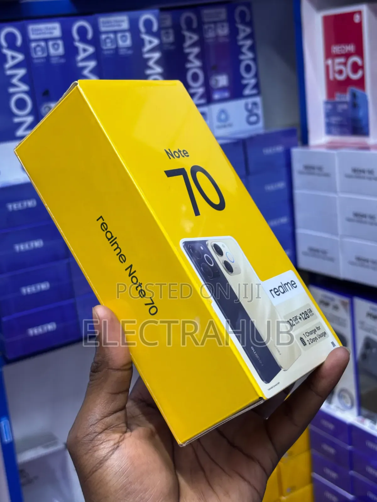 New Realme Note 70T 128 GB Black