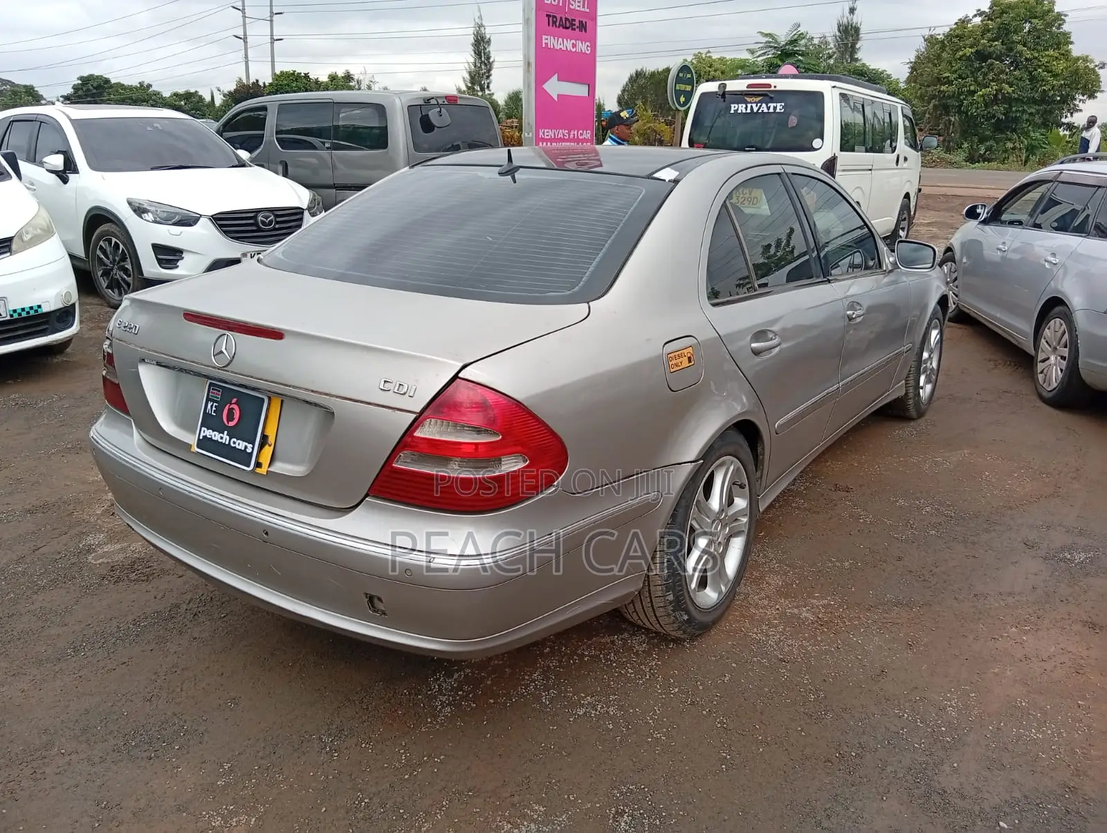 Mercedes-Benz E220 2004 Silver