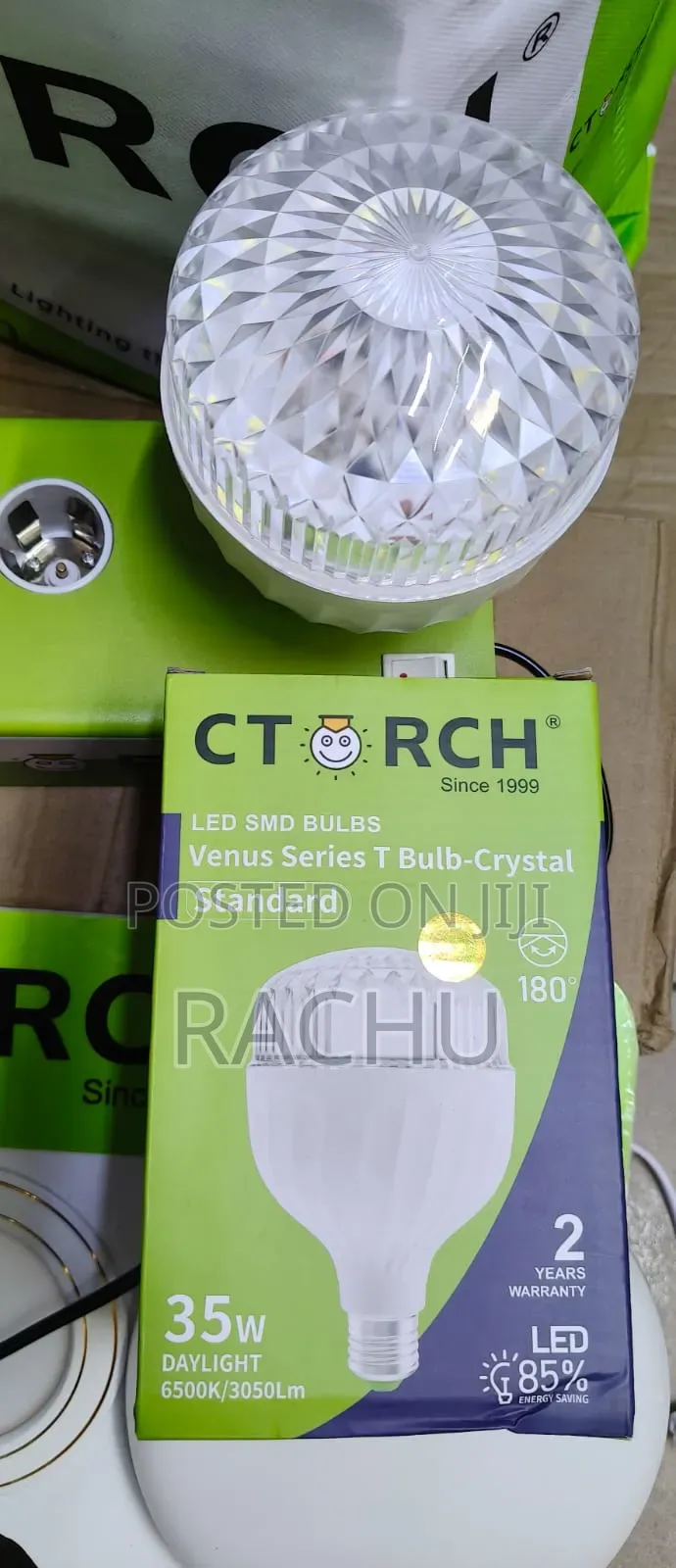 Led T- Bulb 35w Plastic Coated Aluminum